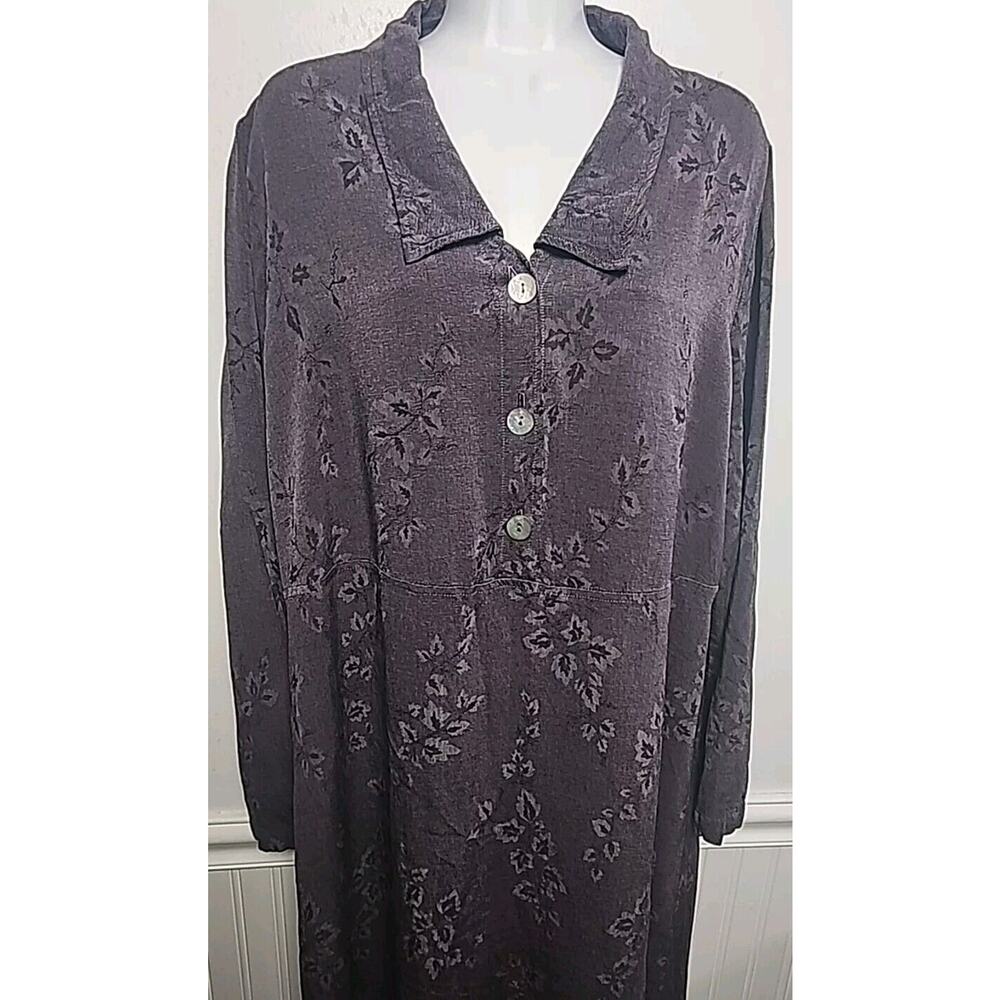 Cut Loose Purple Floral Maxi Dress